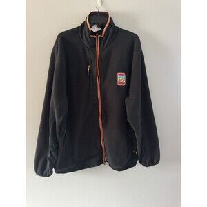 Adidas Adiplore Polar Fleece Track Top Black Jacket GP1113 Men's Size Large